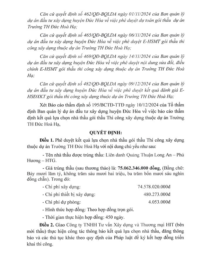 Long An: Lien danh 3 thanh vien trung goi xay dung truong Duc Hoa Ha 75 ty-Hinh-2