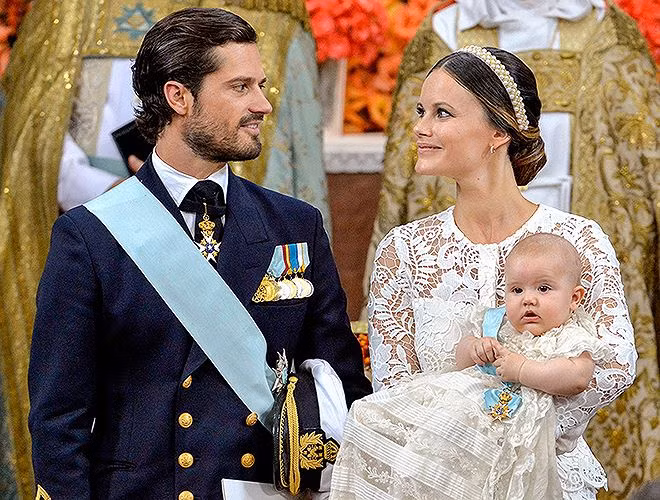 Hoàng tử Carl Philip và Công chúa Sofia của Thụy Điển tại Oslo vào ngày 10-5-2017. Sofia Kristina Hellqvist từng là một người mẫu quyến rũ và thí sinh truyền hình thực tế.