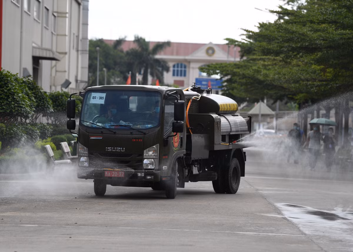 Khử khuẩn, tiêu độc. 