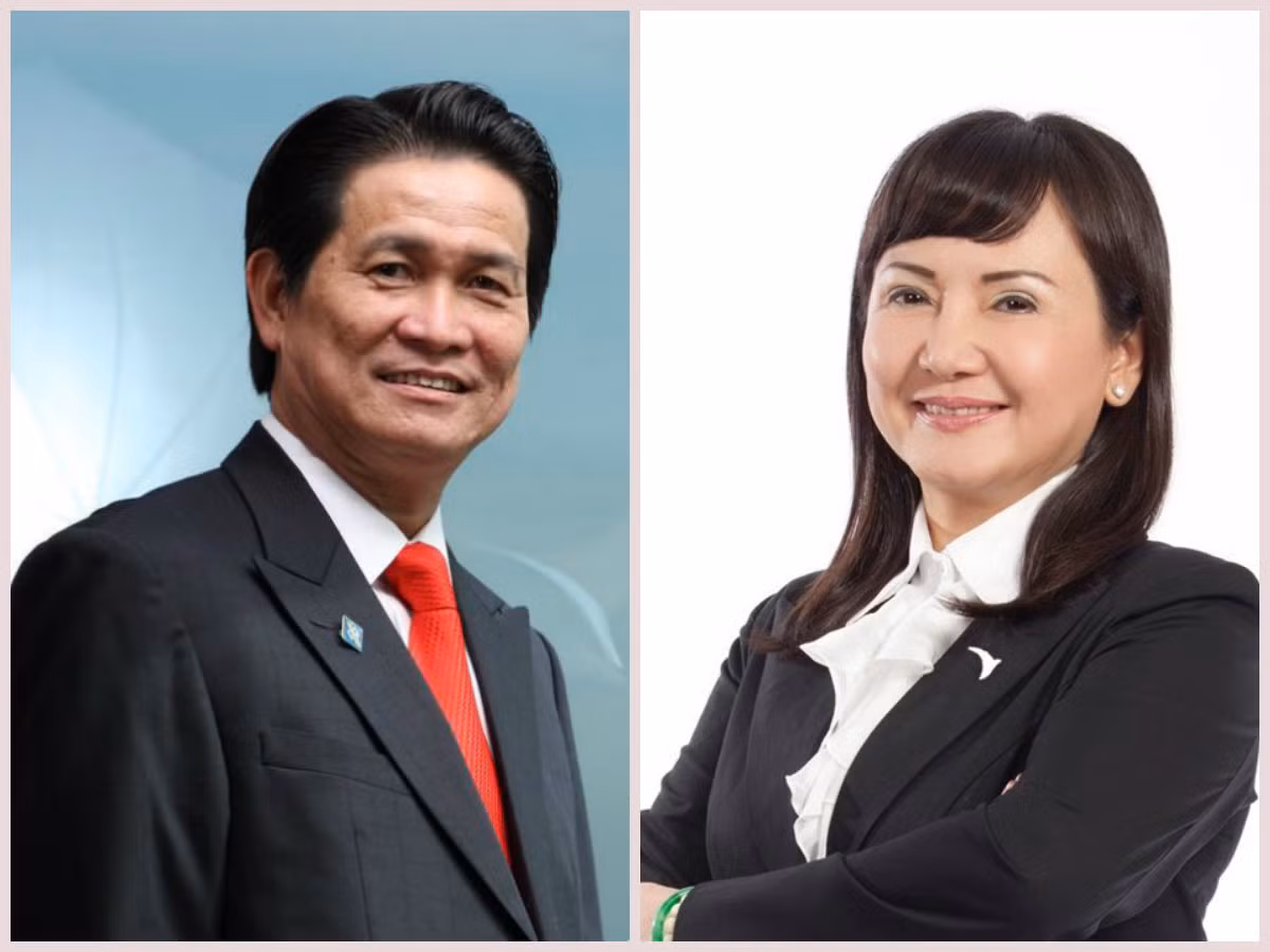  4. Đặng Văn Thành – Huỳnh Bích Ngọc Chặng đường lập nghiệp, gây dựng hạnh phúc của doanh nhân Đặng Văn Thành – Huỳnh Bích Ngọc không khỏi khiến người đời thán phục và ao ước. Từ cơ sở Thành Công (sản xuất kinh doanh cồn, CO2, mất rỉ đường) do ông một mình ông Thành quản lý, lúc đó bà Ngọc mới chỉ đang chuyên tâm cho công việc thủ quỹ, nội trợ, nuôi dạy con cái.