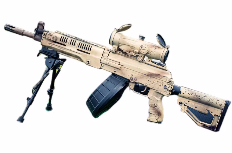  Trung liên RPK-16 là một loại súng máy hạng nhẹ mới, cỡ nòng 5,45mm dự kiến sẽ thay thế “tiền bối” RPK-74 đã trở thành “huyền thoại” trong Lực lượng Vũ trang Nga nhờ những tính năng đột phá. Khẩu súng này đã lần đầu tiên được Tập đoàn Kalashnikov giới thiệu tại Army 2016.