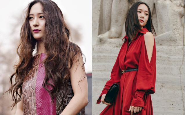  Krystal (f(x)): Sở hữu gương mặt và khí chất được ví như “công chúa băng giá” thế hệ mới Kpop, Krystal luôn toát lên vẻ ngoài sang chảnh, lạnh lùng khi xuất hiện ở bất cứ đâu. Với vẻ đẹp và phong thái đậm chất quý tộc, Krystal trở thành cái tên được tin tưởng trong các hợp đồng quảng cáo có giá trị. Bên cạnh đó, phong cách thời trang ngoài đời cũng như trên sân khấu của Krystal cũng phần nào chứng tỏ được vẻ kiêu kỳ, cuốn hút đặc trưng của nữ idol nhà SM.