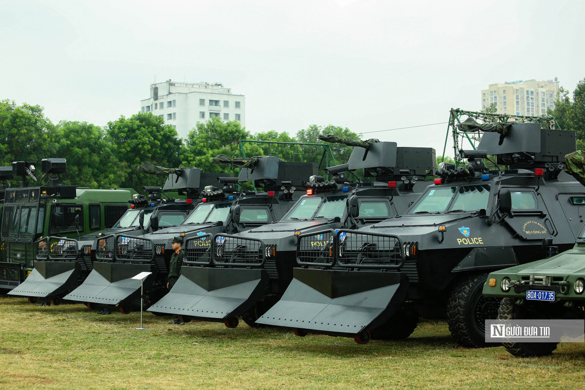 Dàn thiết bị, vũ khí hiện đại của Đơn vị Cảnh sát gìn giữ hòa bình số 1.