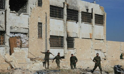 Quan doi Syria gianh lai thi tran chien luoc gan Aleppo