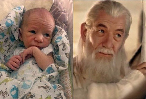 “Sắc thái biểu cảm” đạt đến trình độ đẳng cấp của “em bé phù thủy” Gandalf và tạo hình nhân vật Gandalf trong “The Hobbit” và “The Lord of the Rings” của huyền thoại điện ảnh Ian McKellan.