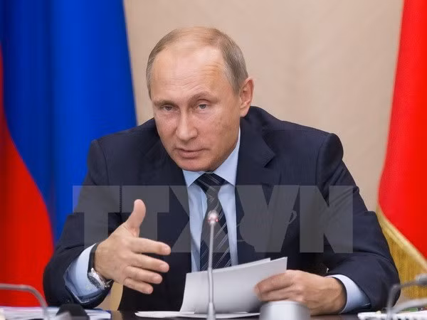 Tổng thống Nga Vladimir Putin.