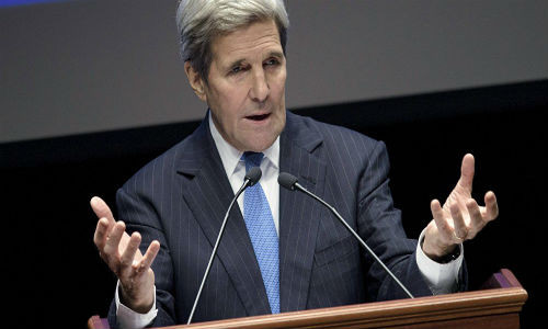 Ngoại trưởng Mỹ John Kerry.