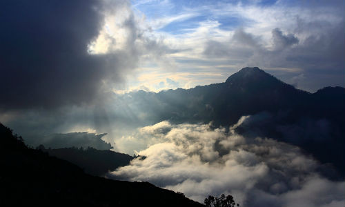 Khu vực núi lửa Rinjani.
