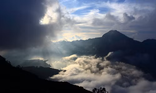 Khu vực núi lửa Rinjani.