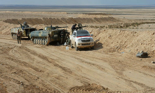 Quan doi Syria day lui cuoc phan cong cua IS gan Palmyra