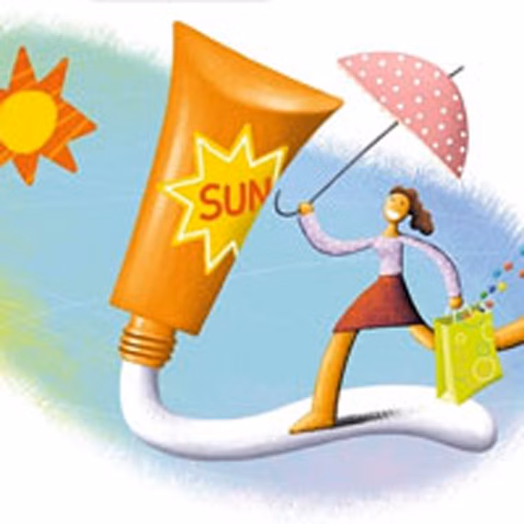 Cố gắng sử dụng kem chống nắng. Kem chống nắng được sử dụng biết đến như một cách hữu hiệu trong nỗ lực ngăn ngừa ung thư da. Không phải ai cũng có điều kiện sử dụng sản phẩm này khi làm việc. Do vậy, nếu có thể, hãy sử dụng kem chống nắng thường xuyên, lưu ý bổ sung sau 2 giờ.