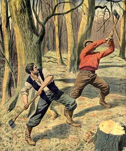 Trong tình huống trên, binh sĩ Mỹ cũng được triển khai tới Aroostook. Thế nhưng, cả hai bên đều không sẵn sàng tham chiến khi không có cuộc đụng độ trực tiếp nào xảy ra.