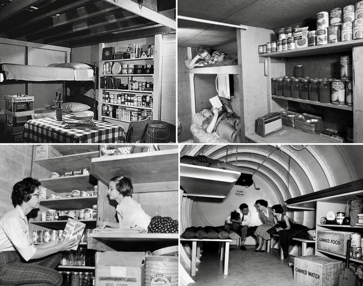 Bên cạnh thức ăn và nước uống, các gia đình còn chuẩn bị quần áo và các vật dụng sinh hoạt hàng ngày như nến, bật lửa, đèn pin, chăn...