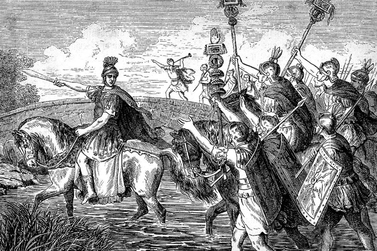 Khi ấy, bộ lạc Tencteri và Usipetes cầu xin hoàng đế Caesar cho tị nạn. Thế nhưng, nhà vua của đế chế La Mã đã từ chối lời thỉnh cầu của 2 bộ lạc trên.