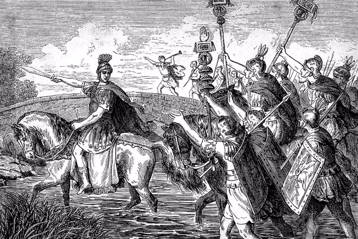 Khi ấy, bộ lạc Tencteri và Usipetes cầu xin hoàng đế Caesar cho tị nạn. Thế nhưng, nhà vua của đế chế La Mã đã từ chối lời thỉnh cầu của 2 bộ lạc trên.