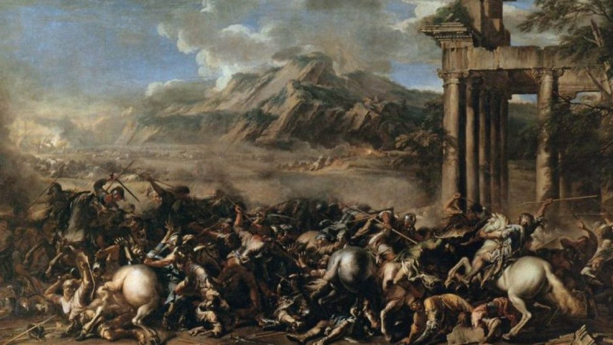 Hoàng đế Caesar cũng nhắc đến cuộc thảm sát này trong văn bản Commentarii de Bello Gallico về chiến tranh với xứ Gallia. Trong văn bản này, Caesar cho hay quân đội La Mã giết chết 400.000 người. Con số này khác xa với con số tử vong thực tế mà các chuyên gia tìm hiểu được.