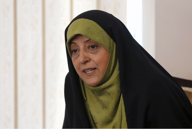 Theo hãng thông tấn IRNA, Phó Tổng thống Masoumeh Ebtekar phụ trách vấn về phụ nữ và gia đình của Iran, đã nhiễm virus corona chủng mới gây dịch Covid-19.