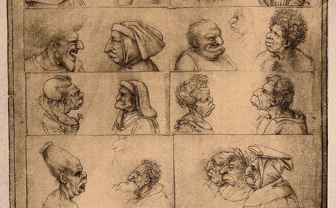 Thế nhưng, bên cạnh những kiệt tác để đời, da Vinci còn có một cuốn sổ tay chứa những bức họa xấu xí, kỳ quặc, thậm chí là dị hợm.