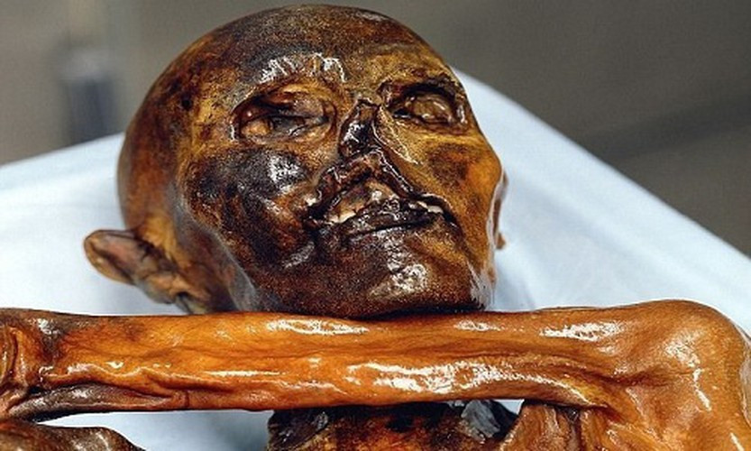 Ngày 19/9/1991, các nhà leo núi thám hiểm dãy Alps phát hiện xác ướp Otzi. Thi hài được bảo quản nguyên vẹn trong sông băng suốt nhiều thế kỷ. Theo đó, khi băng tan, xác ướp băng giá này mới lộ diện.