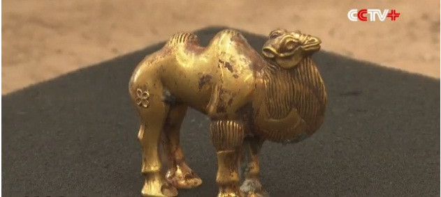 Các chuyên gia nhận định bức tượng lạc đà bằng vàng cổ xưa nhất được phát hiện ở Trung Quốc từ trước đến nay.