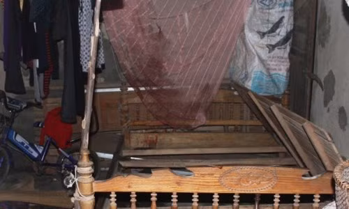 Hiện trường vụ án mạng.