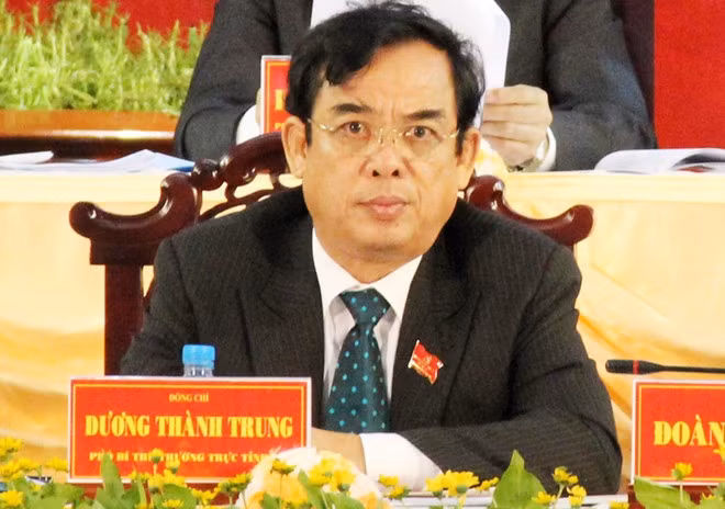 Tan Chu tich UBND tinh Bac Lieu trinh dien