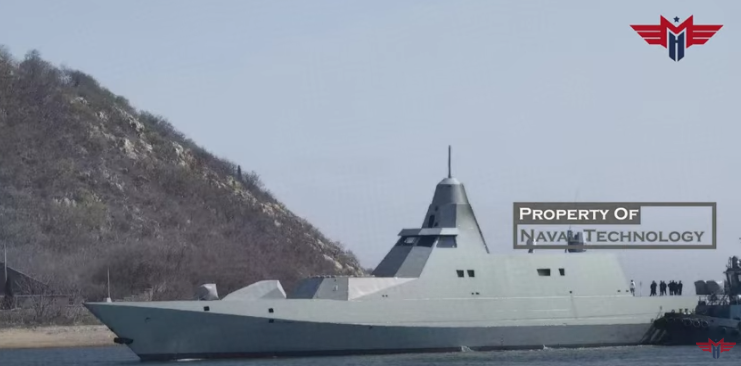 Thông tin chi tiết về con tàu vẫn chưa được Trung Quốc tiết lộ, tuy nhiên các chuyên gia quân sự chú ý phần thân của tàu hộ tống mới được thiết kế với bề mặt lớn, phẳng, góc cạnh để giảm thiểu tín hiệu, chẳng hạn như quang học và hồng ngoại, âm thanh và thủy âm trên mặt nước, điện thế và từ trường, áp suất, cũng như tín hiệu radar.