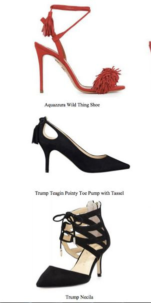 Những thiết kế giày Ivanka Trump luôn bắt kịp xu hướng mới và đặc biệt giá cả ưu đãi hơn nhiều so với các thương hiệu giày khác.