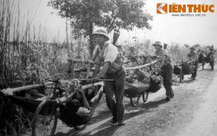 Đơn vị hậu cần vận chuyển vũ khí, lương thực phục vụ chiến trường và tải thương về tuyến sau.