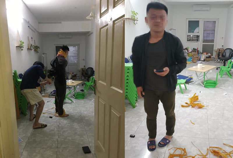 Khoảng 17h chiều 8/1, 3 thanh niên đến căn hộ của anh T.A để xem điện thoại. Trong lúc anh T.A lấy điện thoại cho khách xem, 1 trong 3 người đã dùng bình xịt hơi cay xịt vào mặt anh T.A, sau đó các nghi phạm lao vào đánh, dùng băng dính bịt miệng, trói anh T.A lại rồi lục lọi lấy đi 3 chiếc điện thoại của nạn nhân.