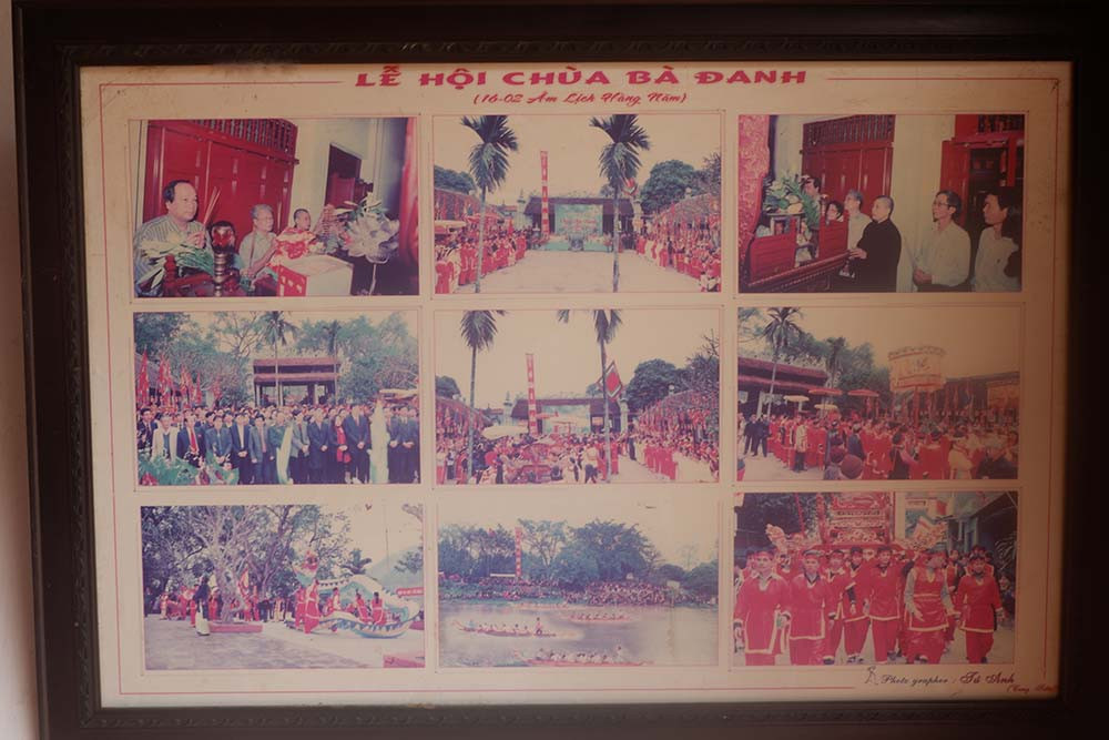 Đã thành lệ bao đời, Lễ hội Chùa Bà Đanh được tổ chức vào tháng 2 âm lịch hàng năm, nhằm tôn vinh, cảm tạ ân đức của các vị thần phù trợ cho việc sản xuất nông nghiệp tốt tươi, và cuộc sống no đủ của nhân dân... 