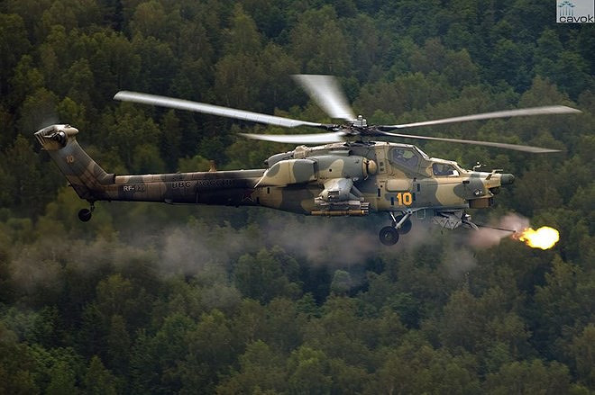 Mi-28 được trang bị hai động cơ Klimov TV3-117VMA, công suất 2.194 mã lực/động cơ. Tốc độ tối đa của Mi-28N đạt 320km/h, tốc độ hành trình 270km/h.