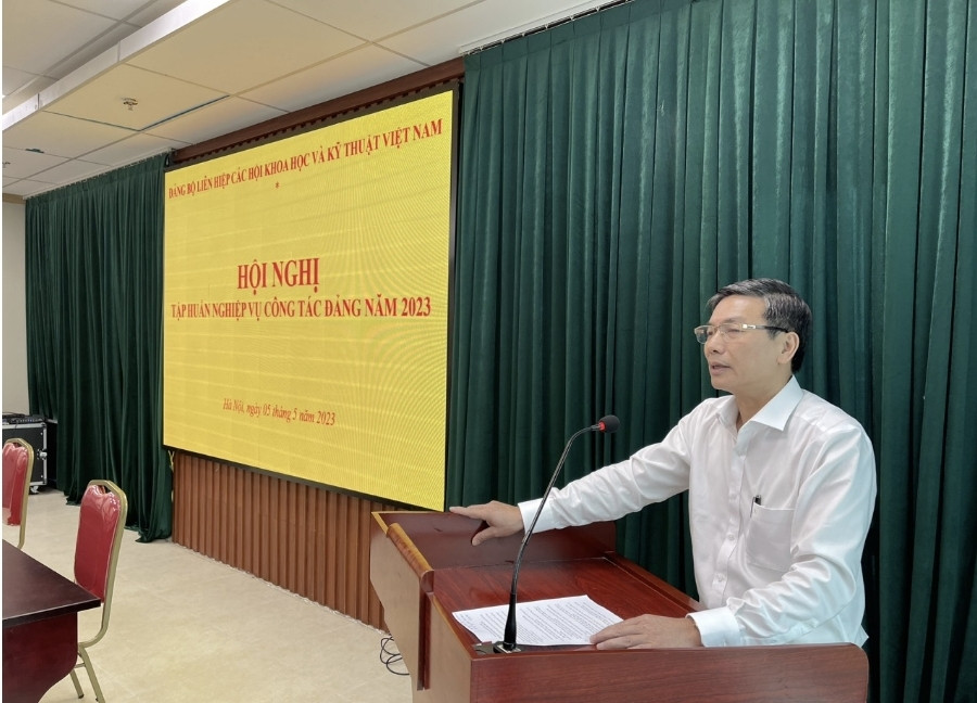 Dang uy LHH Viet Nam to chuc Hoi nghi tap huan cong tac Dang 2023-Hinh-3