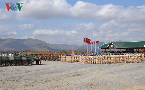 Campuchia và Trung Quốc khai mạc cuộc tập trận chung Rồng Vàng lần thứ hai.