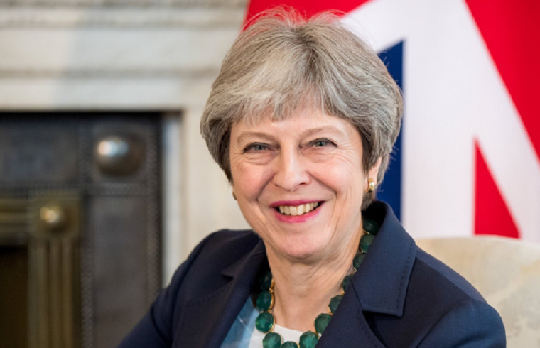 Hiến pháp Anh không giới hạn về số lần giữ chức vụ Thủ tướng nhưng họ phải nhận được sự ủng hộ của Hạ viện Anh. Thủ tướng Anh đương nhiệm là bà Theresa May. Ảnh: SCMP.