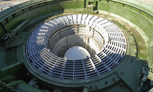 Hệ thống tên lửa đạn đạo liên lục địa Sarmat. Ảnh: Sputnik.