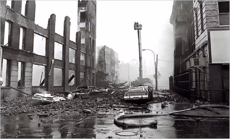 Số vụ phóng hỏa tại New York tăng từ 1% vào những năm 1960 lên tới hơn 7% vào thập niên 1970.