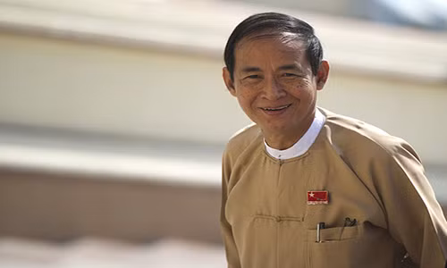 Ông Win Myint (66 tuổi) là tổng thống mới của Myanmar. Ảnh: Getty.