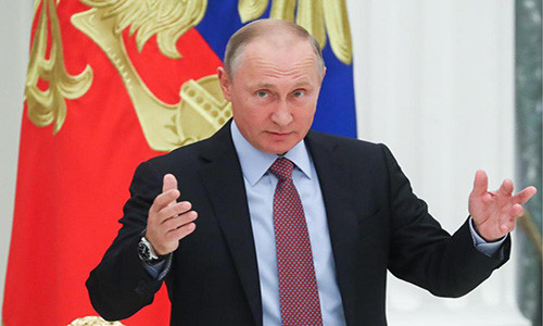 Tổng thống Nga Vladimir Putin. Ảnh: Getty.
