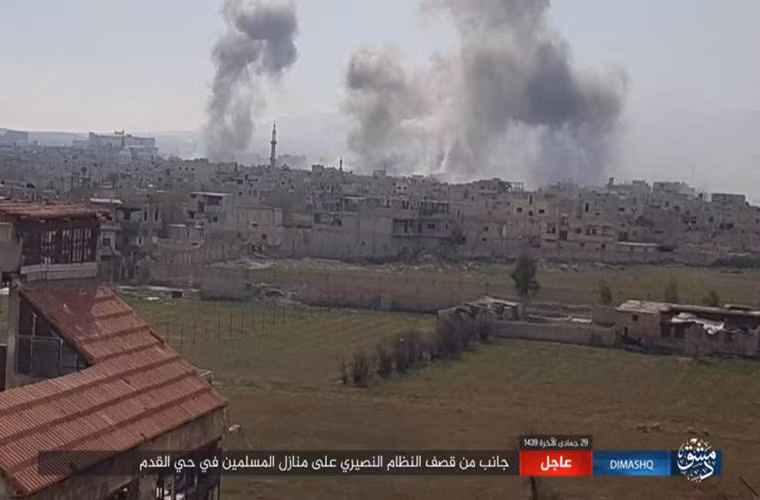 Theo South Front, tổ chức khủng bố IS có thể sẽ tăng cường các cuộc đột kích nhằm vào Quân đội Syria ở Nam Damascus trong vài ngày tới. Ảnh: SF.