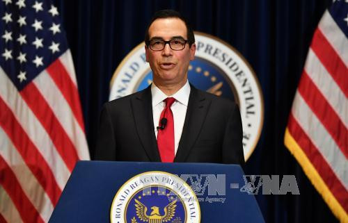 Bộ trưởng Tài chính Mỹ Steve Mnuchin.
