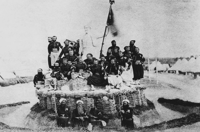 Các binh sĩ tham gia vào trận chiến Malakoff trong cuộc chiến tranh Crimea năm 1855.