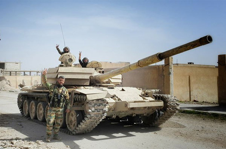 Tính đến thời điểm hiện tại, Quân đội Syria đã giành lại quyền kiểm soát gần 40% diện tích Đông Ghouta từ tay các phần tử khủng bố. Ảnh: FNA.