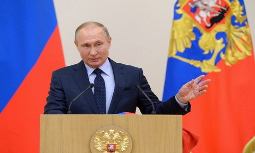 Tổng thống Nga Vladimir Putin.