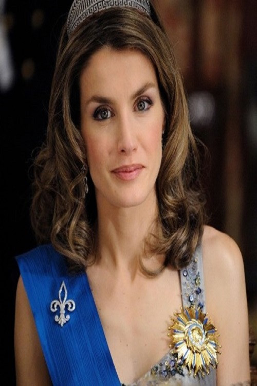 Công chúa Letizia của vương quốc tự trị Asturias bên trong Tây Ban Nha.