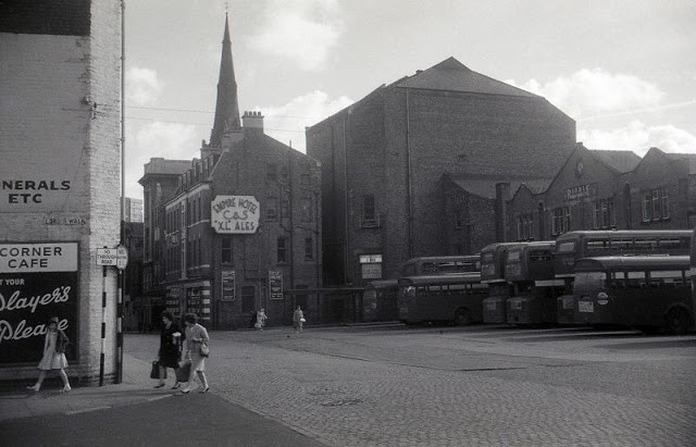 Bến xe buýt Preston năm 1966.