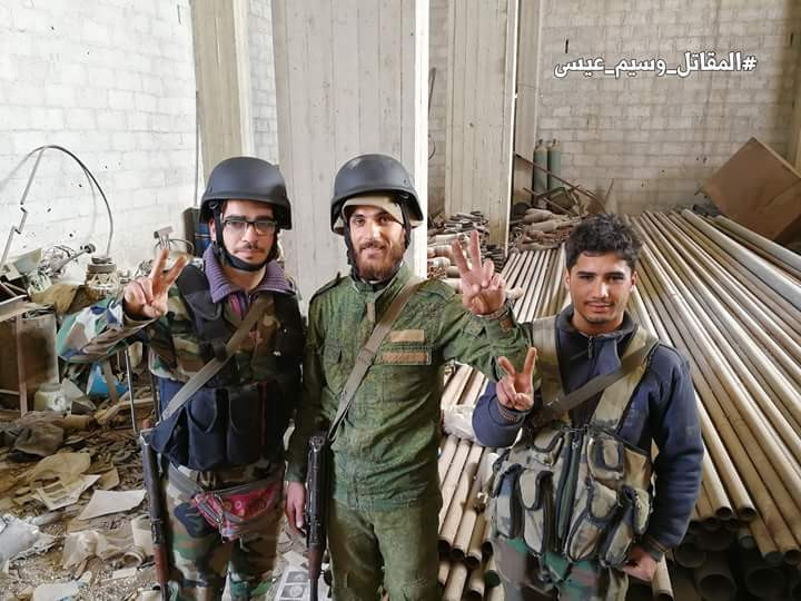 Hiện tại, Quân đội Syria đang tiếp tục chiến dịch quân sự ở Đông Ghouta nhằm quét sạch các phần tử khủng bố. Ảnh: Muraselon.