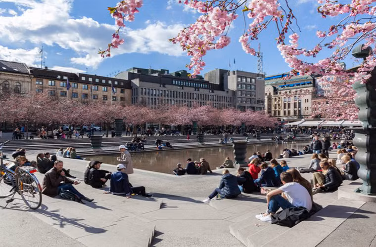 Đứng thứ hai trong danh sách là Thụy Điển. Theo Business Insider, gần 2/3 số bằng đại học ở Thụy Điển được trao cho phụ nữ. Quốc gia này thành lập riêng một cơ quan nhằm đảm bảo sự cân bằng trên mọi lĩnh vực.