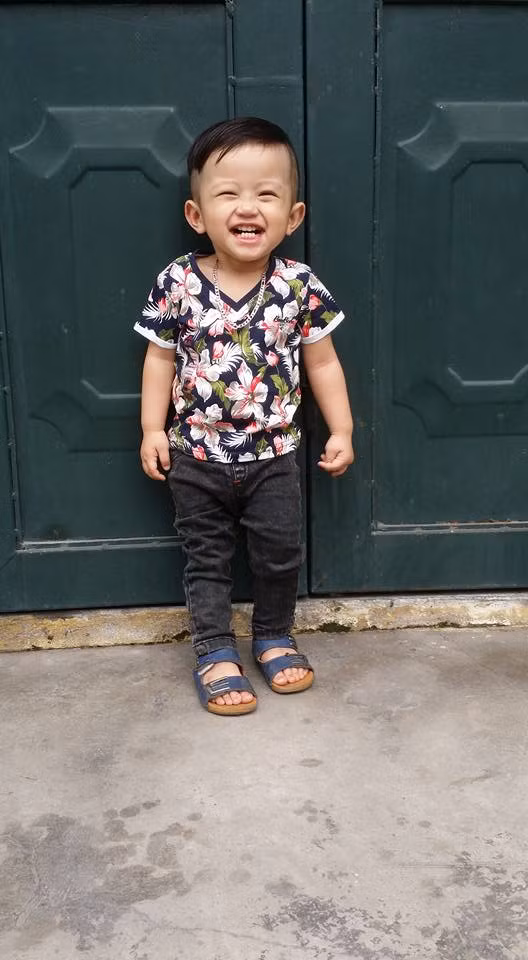 Mẹ của bé bật bí về tên cậu con trai, chị cho biết tên con là Chí Đức, gia đình mong rằng mai sau bé lớn sẽ sống đúng với tên của mình. Sống có chí hướng và là người có đức độ. Ảnh: Facebook.