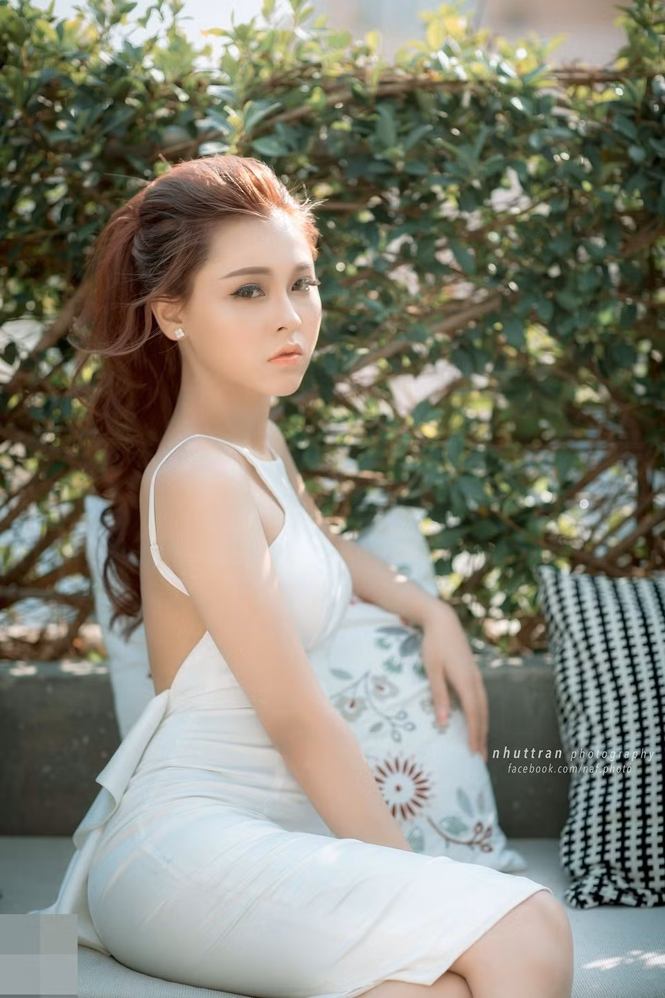 Lee Ann cao 1m65, với thân hình cân đối, đôi chân dài miên man của cô là lợi thế rất lớn cho công việc của người mẫu ảnh. Không thể phủ nhận rằng, gương mặt của cô nàng cực kỳ cuốn hút và biểu cảm, cô như thỏi nam châm thu hút mọi ánh nhìn. Ảnh: Nhu Tran.